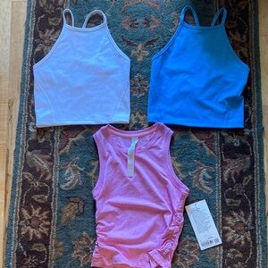 Bundle of three Lululemon tops